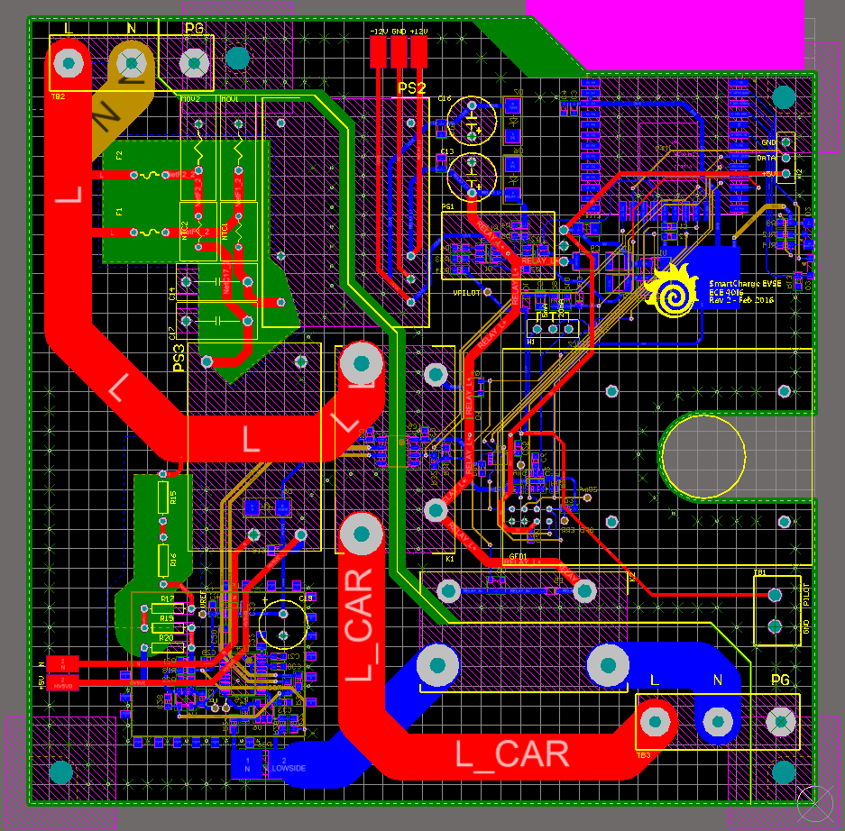EVSE PCB