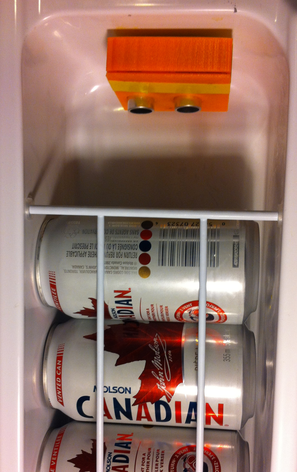 Putting it in the fridge